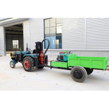 YK180WD tractor water well drilling rig trailer